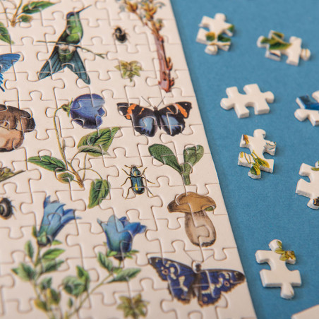 Blue biodiversity micropuzzle
