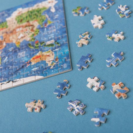 Discover the world micropuzzle 150 pcs