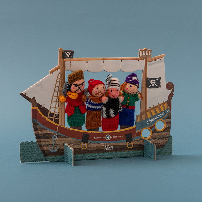 pirate finger puppets