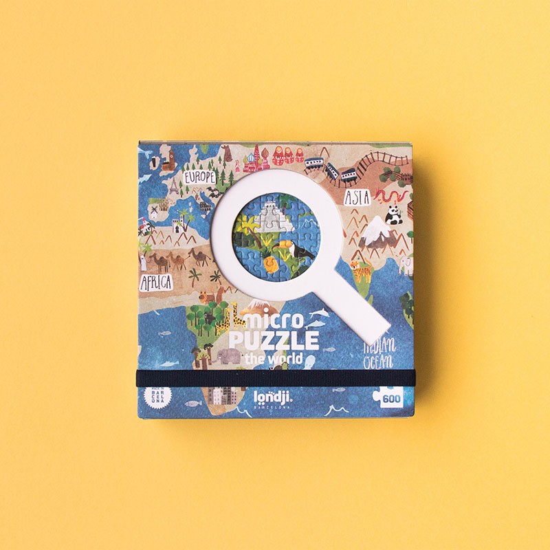 Discover the world micropuzzle 600 pcs