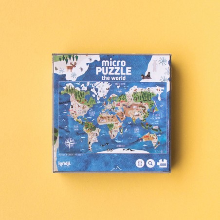 Discover the world micropuzzle 600 pcs
