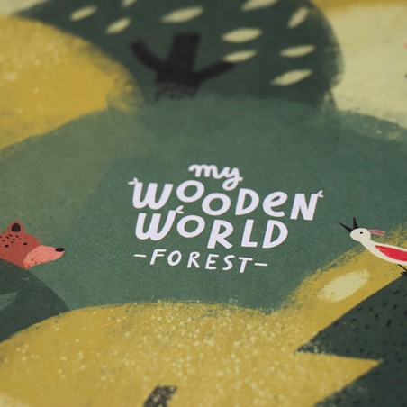 Wooden world forest