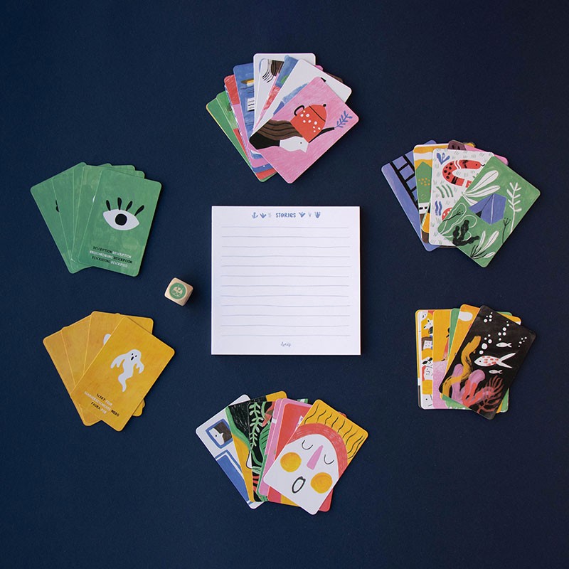 juego de cartas de contar historias