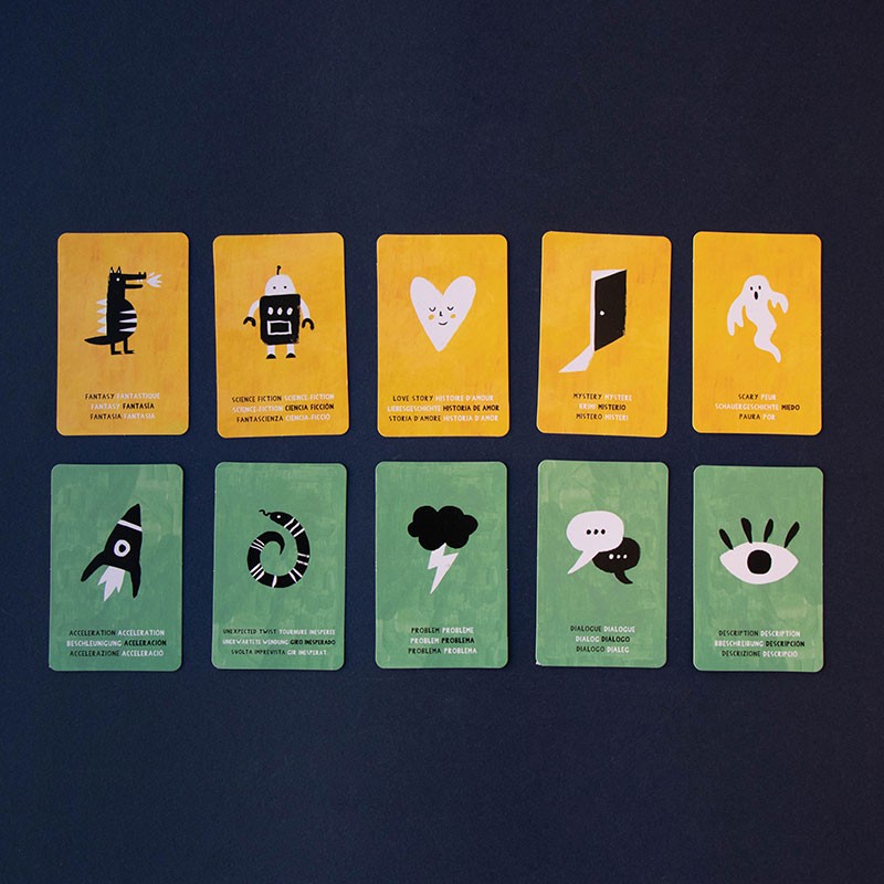 joc de cartes d'explicar històries