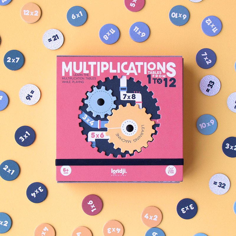 Didactic game to multiply