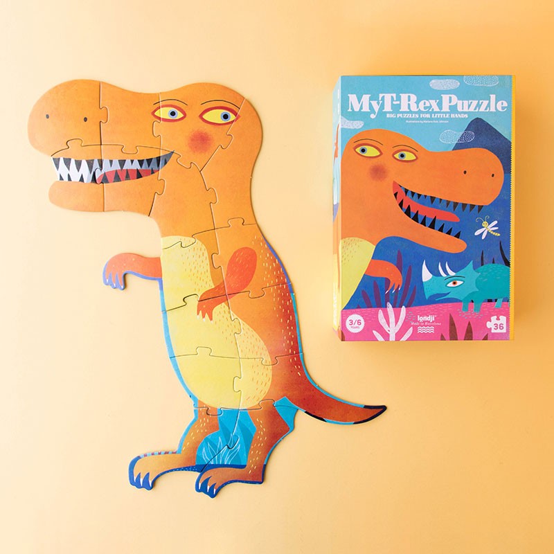 My T-Rex puzzle de Londji: à la rencontre du dinosaure T-rex