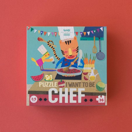 Puzzle enfant Happy Birthday Unicorn (3-6 ans) Londji - Dröm Design