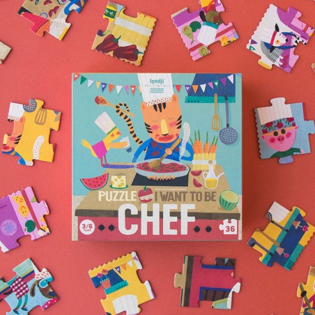 I want to be ... chef puzzle