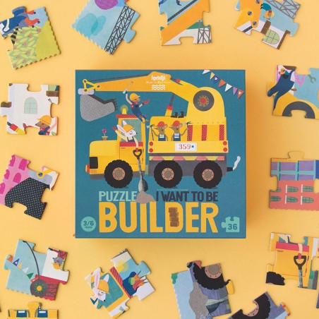 I want to be... builder puzzle