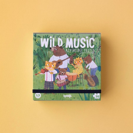 Wild music pocket puzzle