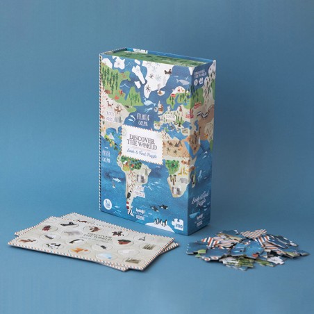Discover the world puzzle