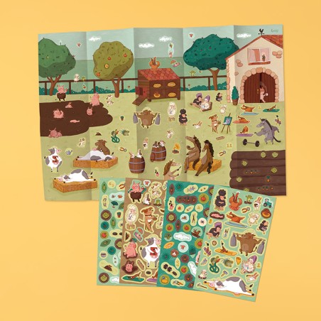 Activity - FARMTASTIC WORLD Poster&Stickers *NEW*
