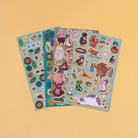 Activity - FARMTASTIC WORLD Poster&Stickers *NEW*